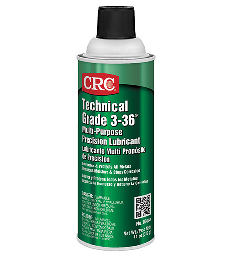 美国CRC 3-36 03003 特级润滑防锈剂防水渗透润滑剂 312g,CRC防锈润滑剂